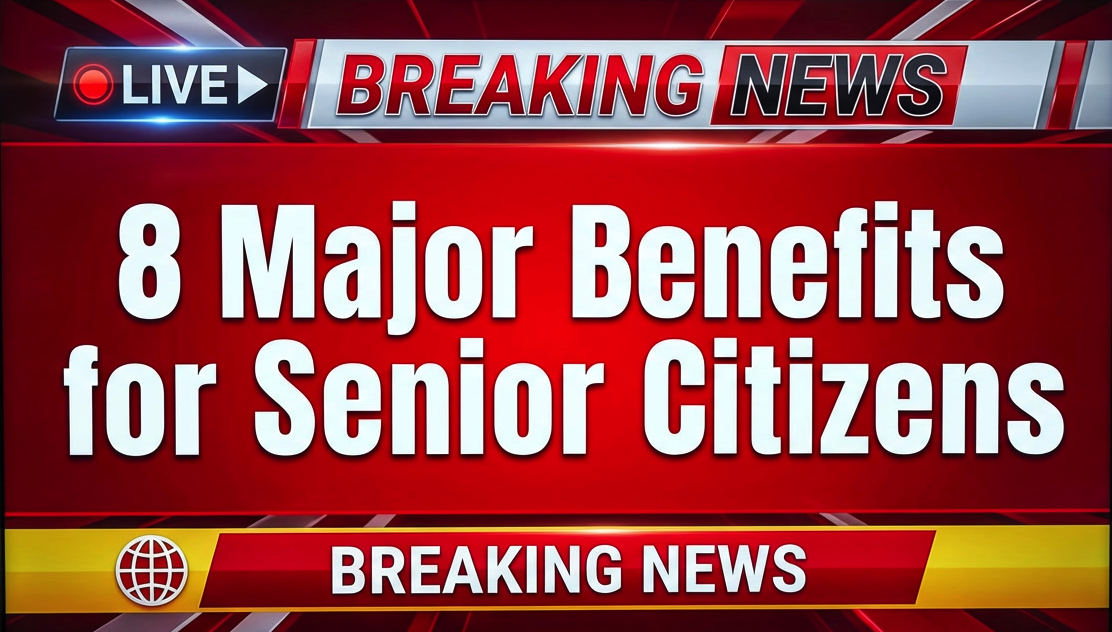 Senior Citizen Scheme 2025: 8 Major Benefits for Senior Citizens Aged 65+ & 70+ Explained
