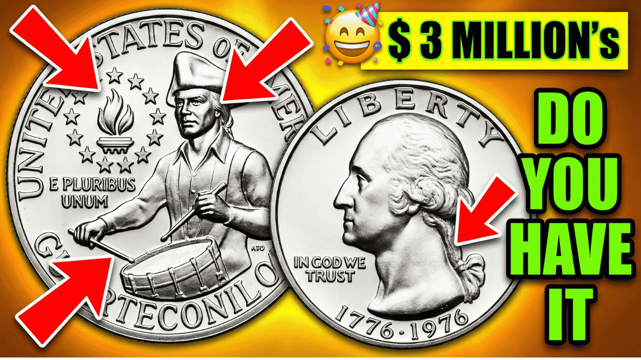 How to Spot the Rare 1976 Bicentennial Quarter Worth Up to $3 Million • What to Look For